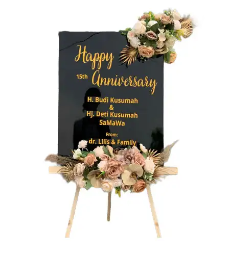 Papan Bunga Akrilik Poyowa Kecil