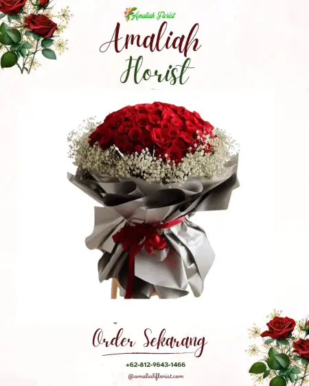 Buket Bunga Poyowa Kecil